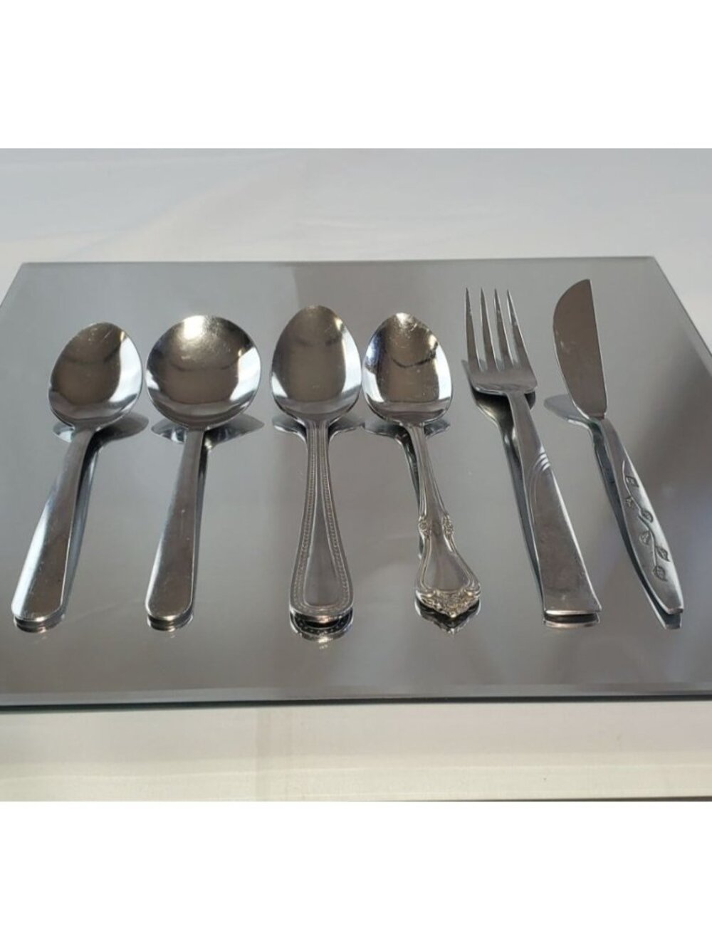 Vintage Oneida Korea Nasoo Stainless Silverware Flatware Set - Set of 6